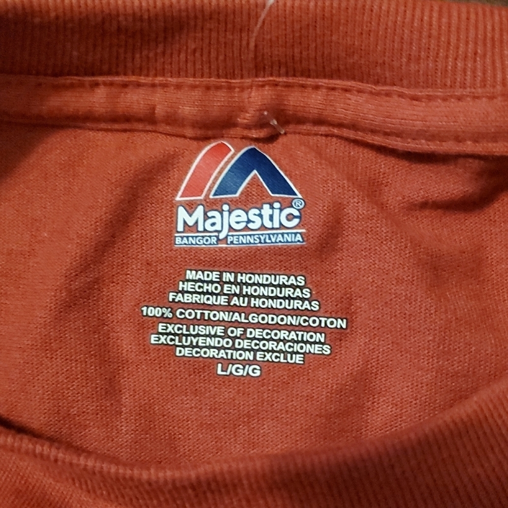 Majestic Red Arizona Cardinals Long Sleeve Tee - Picture 2 of 5